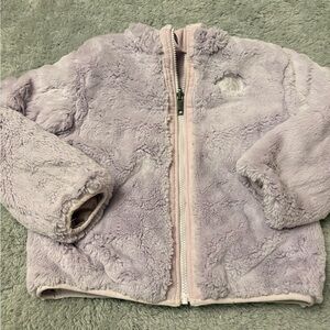 The North Face Kids Light Purple Fleece Jacket